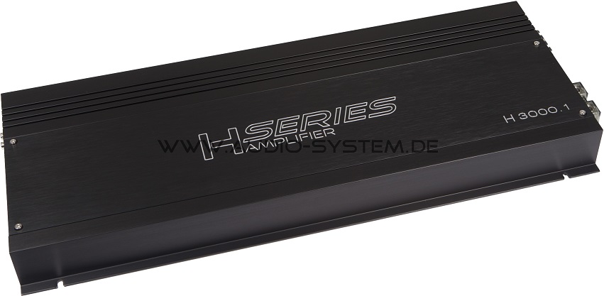 Audio system H 3000.1 H-SERIES 1-Channel Mono Amplifier 3000 Watts