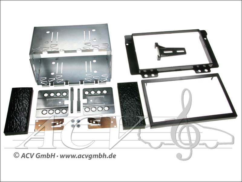 Double-DIN installation kit Land Rover Freelander 