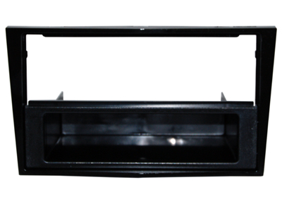RTA 000.150-0 1-DIN montaggio del telaio ABS nero lucido