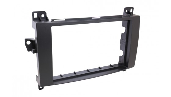 RTA 002.063S1-0 Doppio DIN telaio di montaggio , nero , A ( W169 ) / B ( T / W235 ) Vito , Viano ( W639 )
