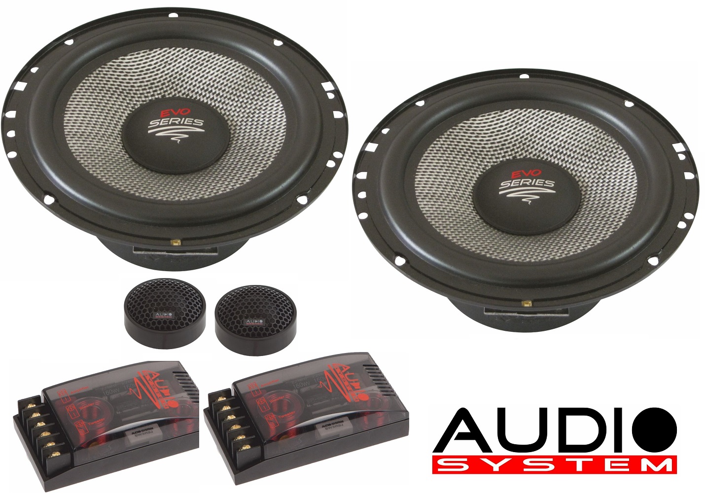 AUDIO SYSTEM R 165-4 EVO 165 mm 2-Wege HIGH EFFICIENT Compo System