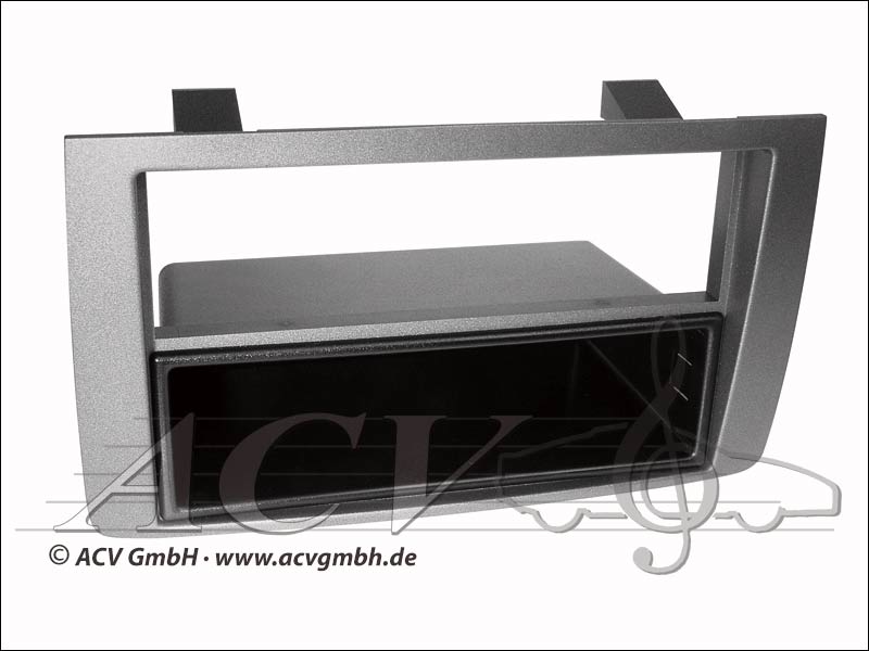 Radioblende Lancia Musa antracite ISO doppio 