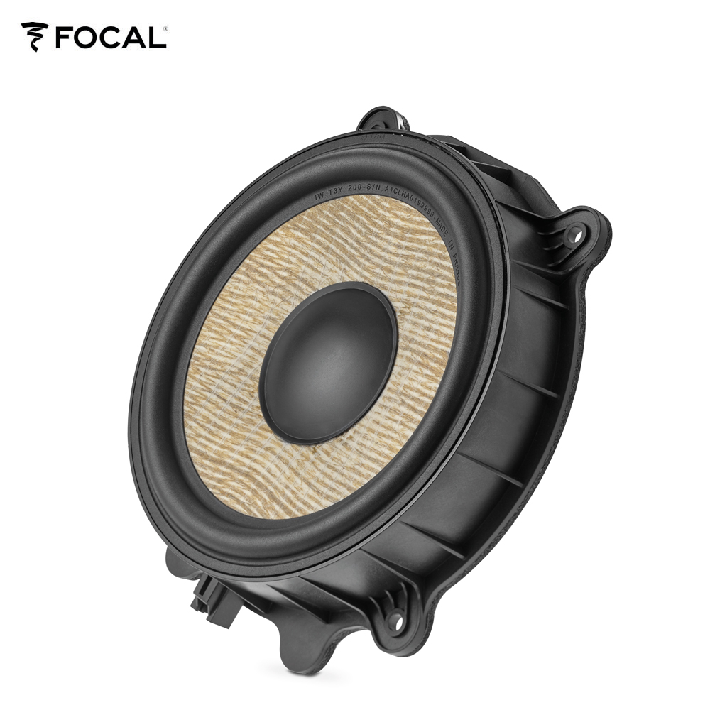 FOCAL IW-T3Y-200 INSIDE Basslautsprecher Woofer kompatibel mit TESLA Model 3 Standard, Sr+, Premium Lr Mr, Model Y Standard Sr, Y Premium Lr für Türen vorne