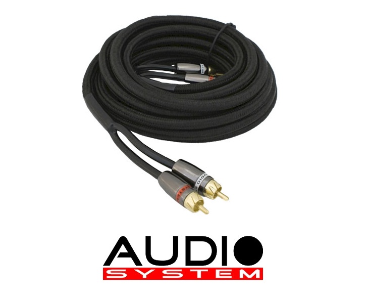 Audio System Z CHBLACK cavo da 2,5 m di fascia alta RCA 2,5 metro 