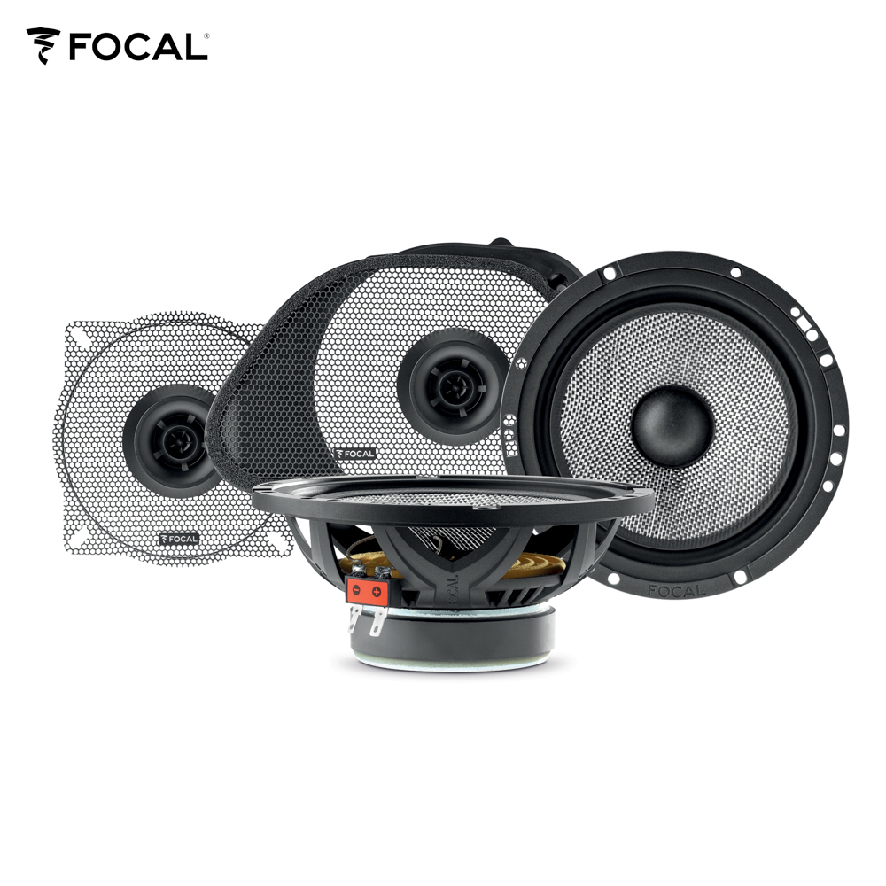 Focal HDA-165-98-2013 / ISHD165A1 2-Wege Kompo Lautsprecher kompatibel mit Harley Davidson Road Glide, Street Glide, Electra Glide (1998-2013)