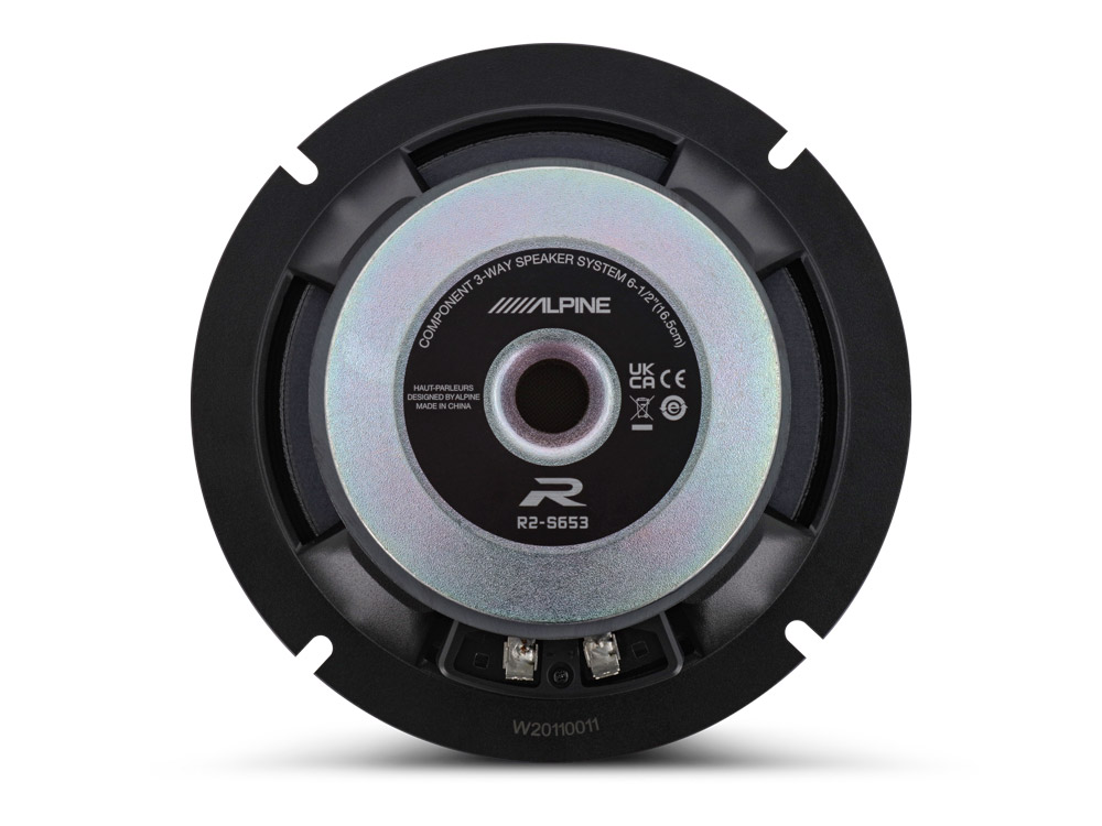 Alpine R2-S653 R-Series 16,5 cm (6,5-Zoll) 3-Wege Komponentensystem Lautsprecher 300 Watt