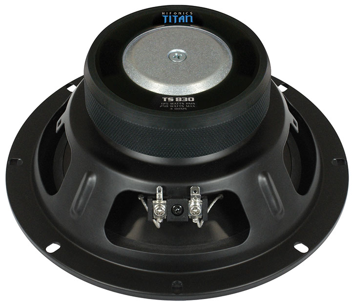 HIFONICS TS830 20 cm (8") Triaxial 2-Wege oval Lautsprecher 250 Watt 1 Paar