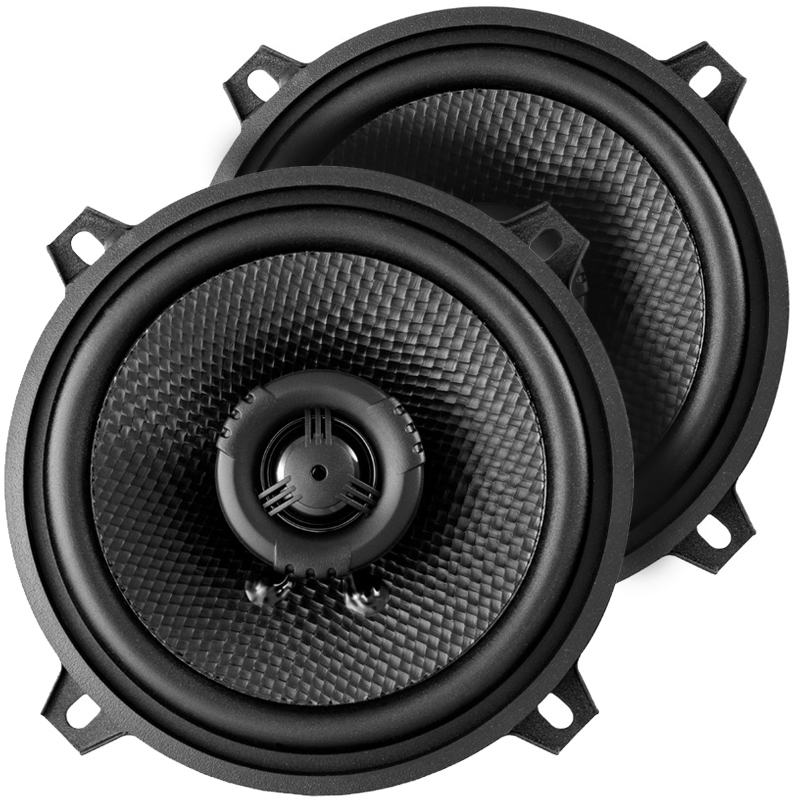 AMPIRE CP130 Koaxial-Lautsprecher ohne Gitter, 13cm (Paar) Koax Speaker 1 Paar (2 Stück)