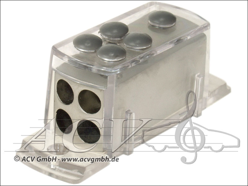 ACV 30.3601-04s Manifold 1 x 20 mm ² input + 4 x 10 mm ² 