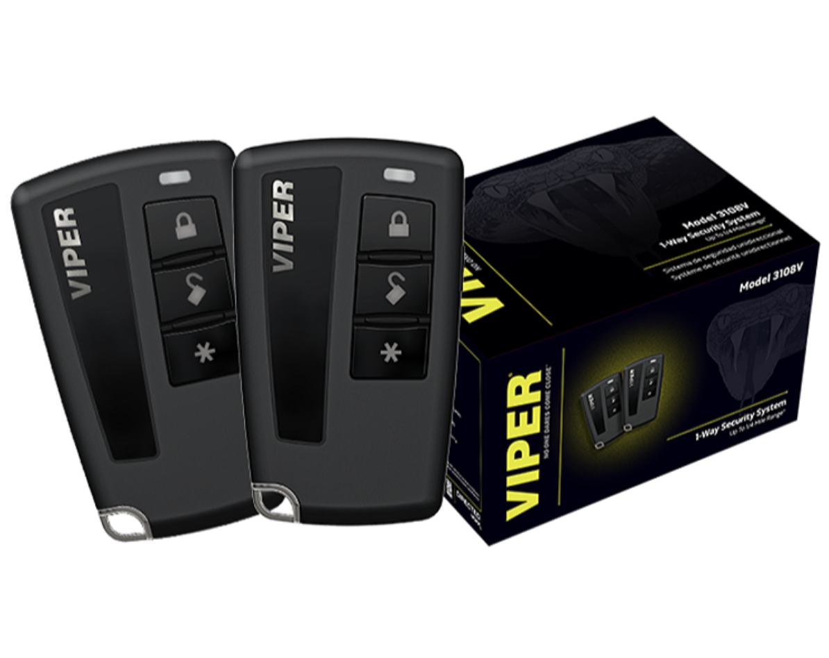  VIPER 3108V Alarmsystem mit zwei 7147VSEC Fernbedienungen - Alarmanlage