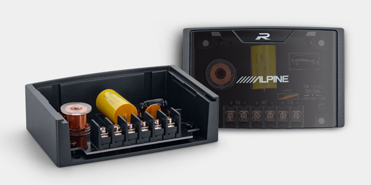 Alpine R2-S652 R-Series 16,5 cm (6,5-Zoll) 2-Wege Komponentensystem Lautsprecher 300 Watt