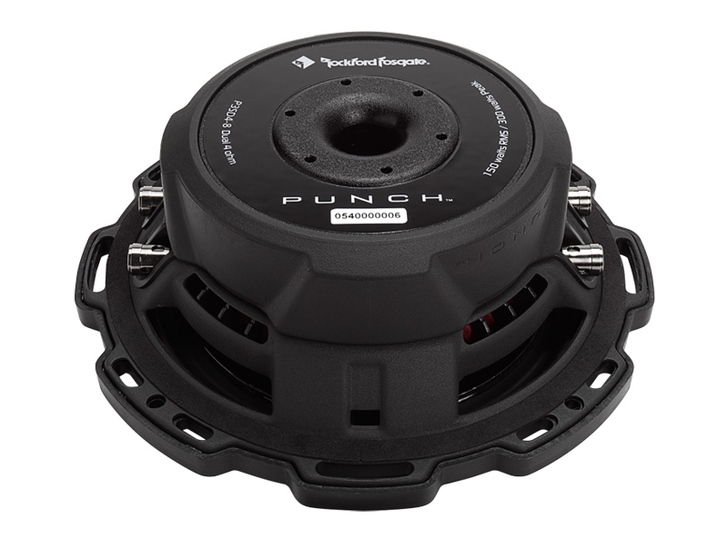 Rockford Fosgate P3SD2-8 Subwoofer flach Slim Punch P3S Series 20 cm (8") 150 Watt RMS 