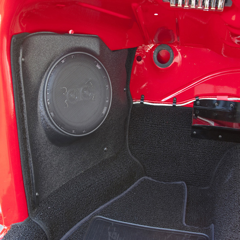 RETROSOUND KP-V03-5670 Kickpanels für VW Käfer Cabrio (1956-70) ohne Lautsprecher 