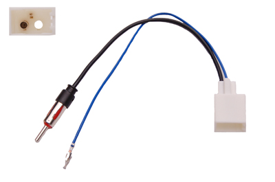 RTA 205.201-0 AM / FM antenna adapter for specific vehicles