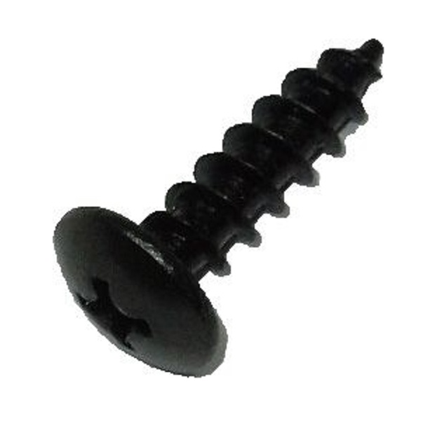 AUDIO SYSTEM SCREW 5x20 mm Linsenkopf-Schrauben in schwarz-eloxiert 100 Stück