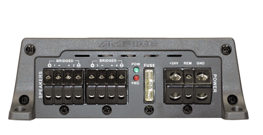 AMPIRE MBM4.24V amplificatore, 4x 100 watt, classe D, 24-volt versione