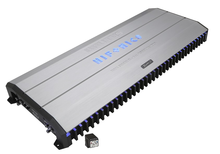 HIFONICS BRX9000D Class D Digital Mono 1-Kanal Verstärker 4500 W/RMS mit Fernbedienung