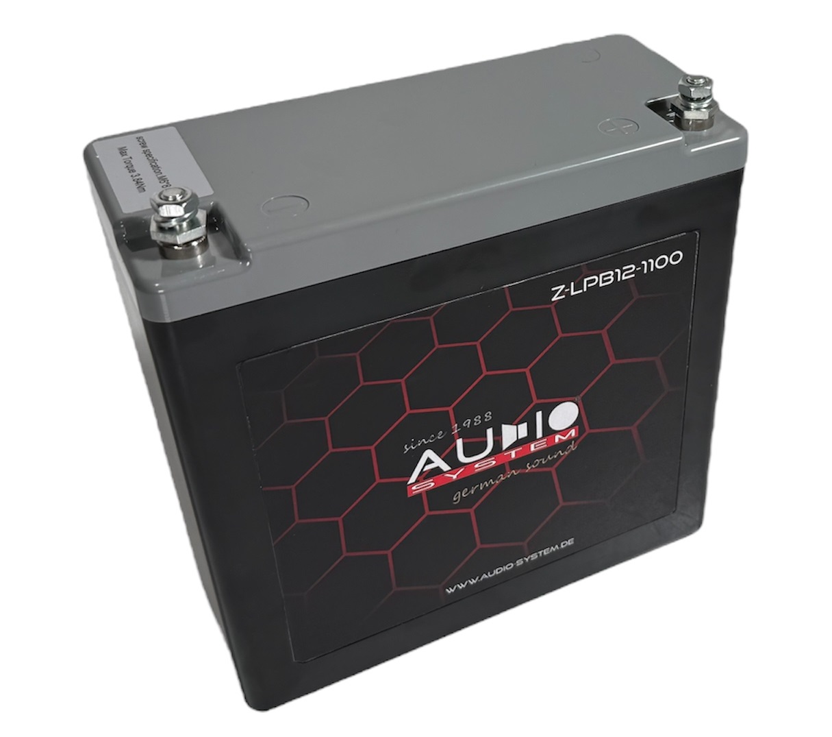Audio System Z-LPB12-1100 LiFePO Batterie 11Ah mit max. Ampre: 800A, BMS und IP65