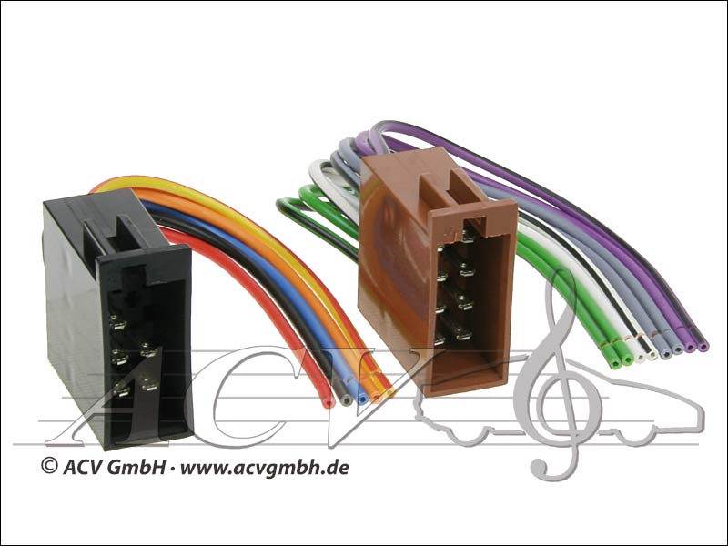 ACV 1320-00 Universal-Umrüstadapter Strom und Lautsprecher