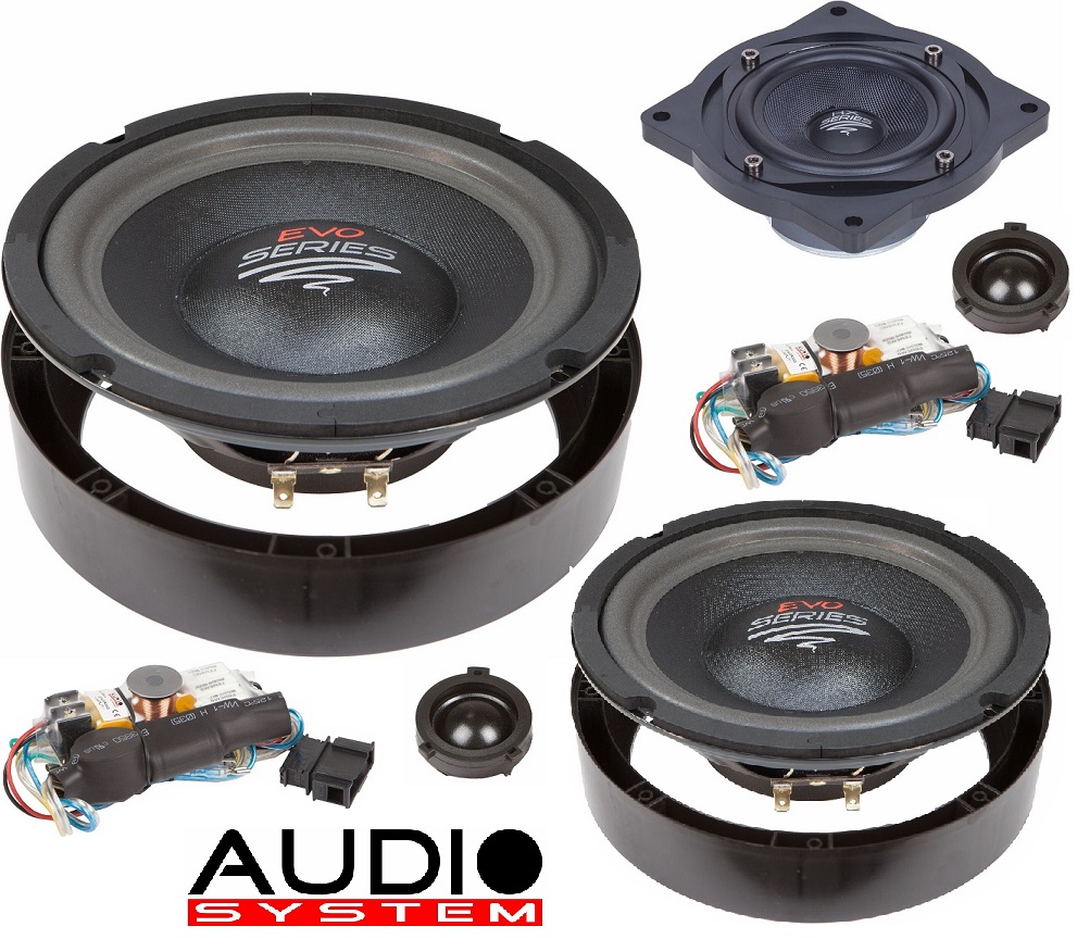 Audio System X 200 GOLF V Evo X-Series 3-Wege Spezial Front System 200mm