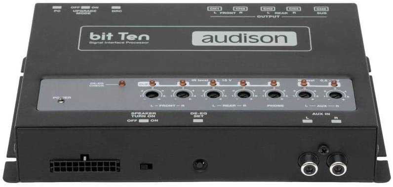 Audison bit Ten - 5-Kanal Soundprozessor bit Ten - SIGNAL INTERFACE PROCESSOR