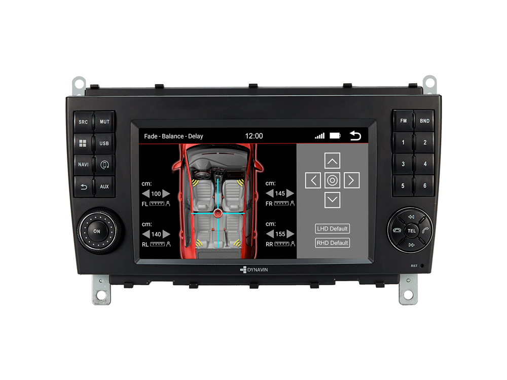 Dynavin D8-CLK Pro Navigation Autoradio kompatibel mit Mercedes CLK W209 2005-2009