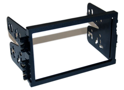 RTA 002.441-0 Double DIN mounting frame Black ABS frame