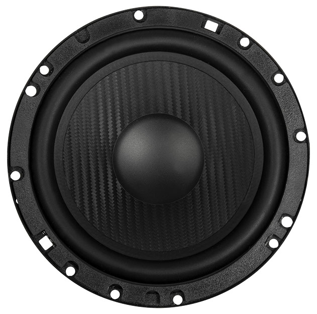 ESX HZ6.2W 16,5 cm Kickbass Lautsprecher 1 Paar 100 Watt RMS mit Schutzgitter