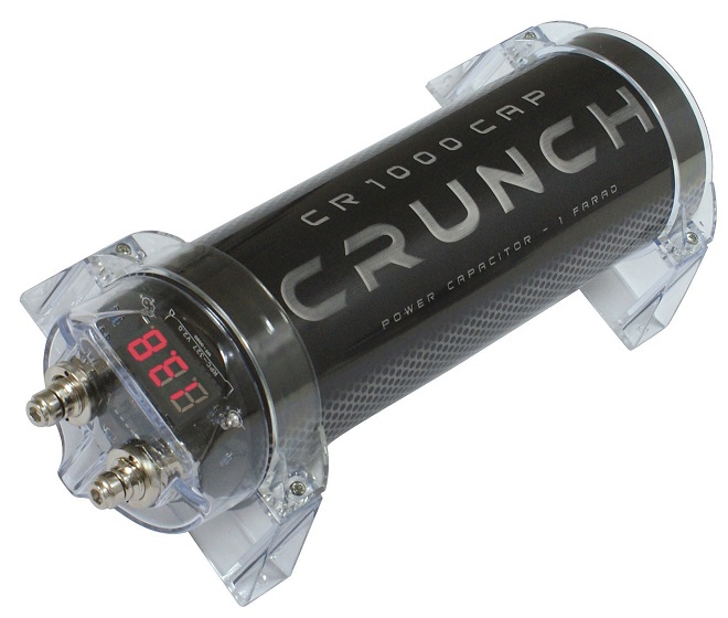 Crunch CR1000CAP 1,0 Farad Pufferkondensator Kondensator Powercap 1 Farad