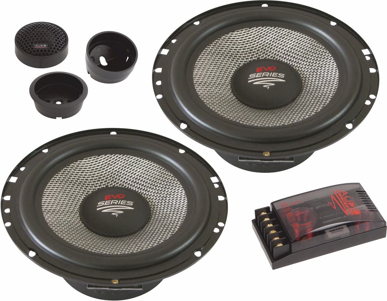 Audio System R 165-4 EVO 2 Doppelkomposystem 16,5cm 2-Wege HIGH EFFICIENT Compo System