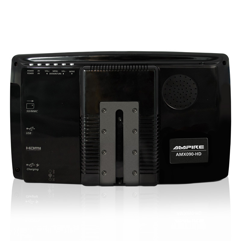 AMPIRE AMX090-HD HD Monitor-Set 22.9cm (9") mit IR-Sender (1 Paar) 