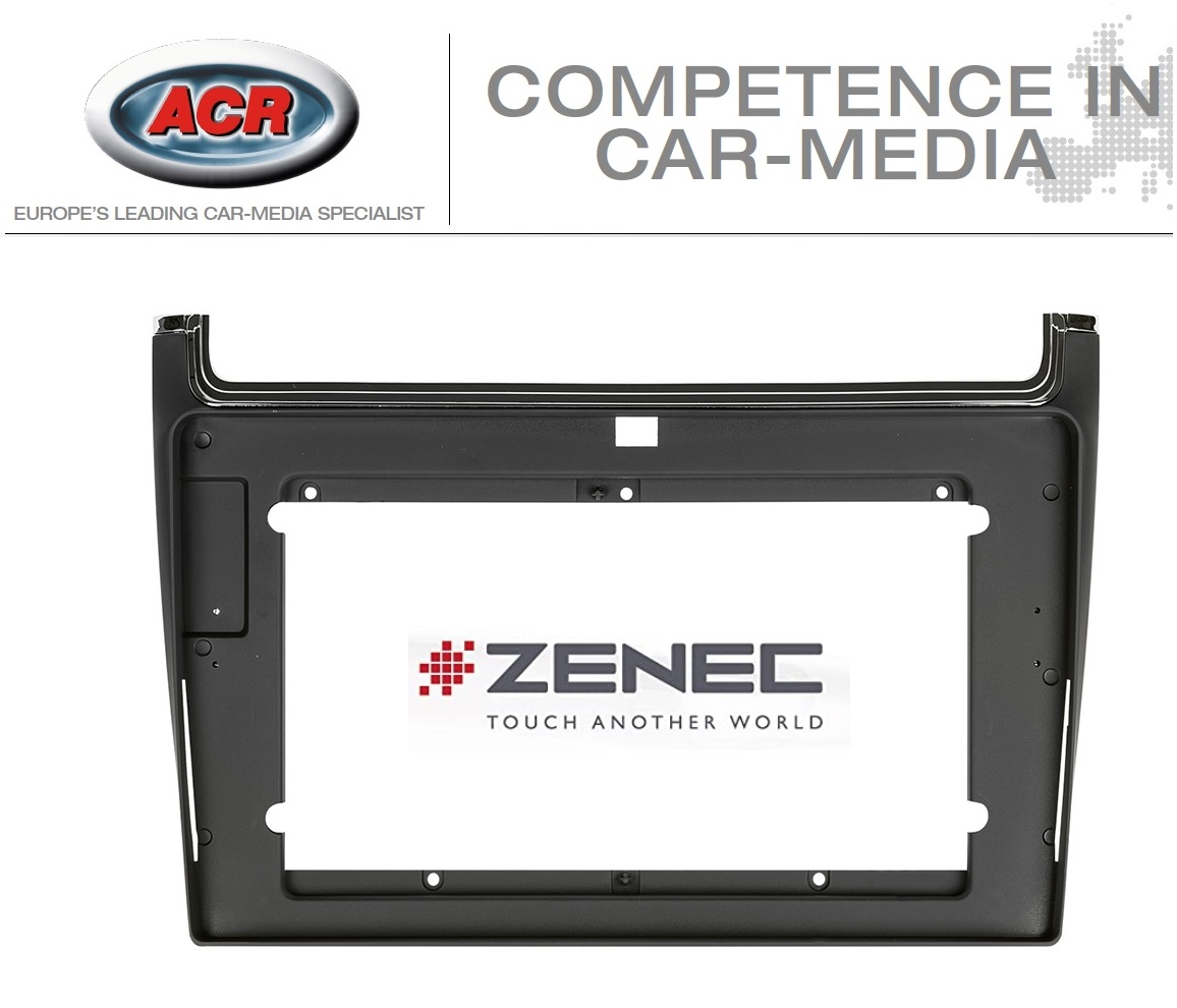 ZENEC Z-F2001 für VW Polo 6R Fahrzeugspezifischer Rahmen für ZENEC Z-E1010