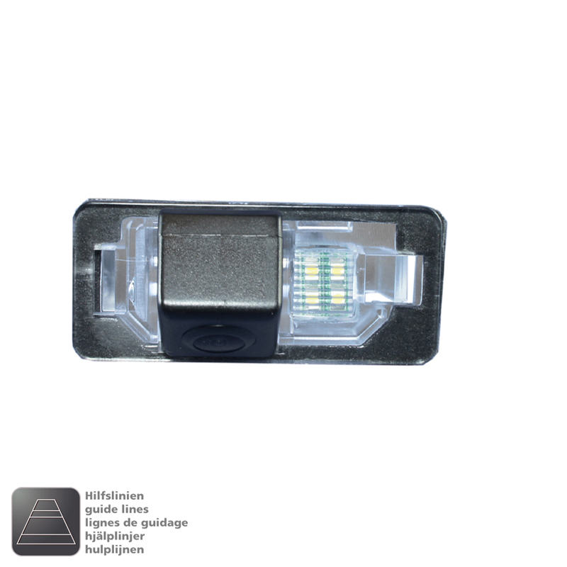 NAVLINKZ VS3-BM21 Griffleisten-Kamera BMW 3er E46/90/91/92, BMW 5er E39/60/60LCI/61/61LCI, BMW X5 E70, BMW X6 (E71/72) Rückfahrkamera mit warm-weißer LED 