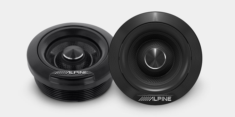 Alpine HDZ-653S 16,5 cm (6,5-Zoll) 3-Wege Slim-Fit Komponenten Lautsprecher System 100 Watt RMS Alpine Status   