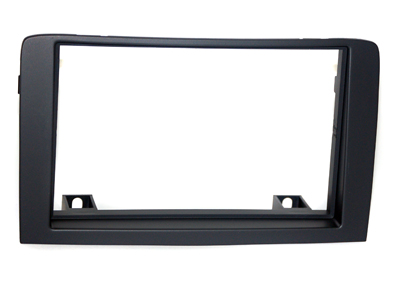 RTA 002.308-0 Double DIN Cadre de montage en ABS gris