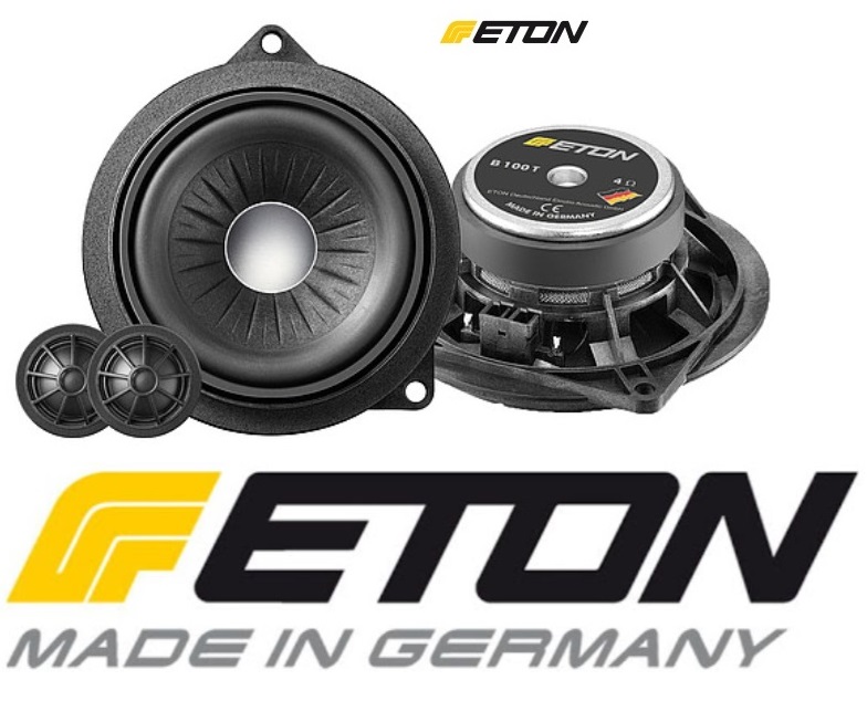 ETON B100T 10 cm 2-Wege Compo Lautsprecher Set für BMW Fahrzeuge