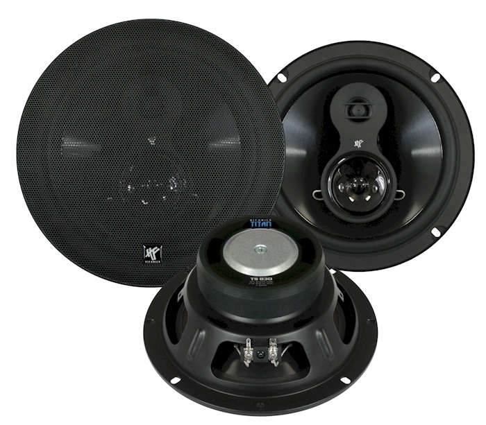 HIFONICS TS830 20 cm (8") Triaxial 2-Wege oval Lautsprecher 250 Watt 1 Paar