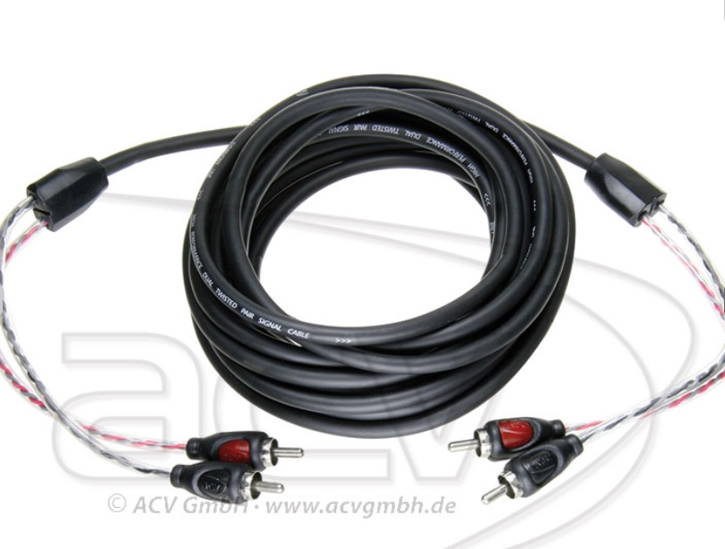 ACV 30.4980-500 2-channel RCA cable 5 meter - SYMPHONY series