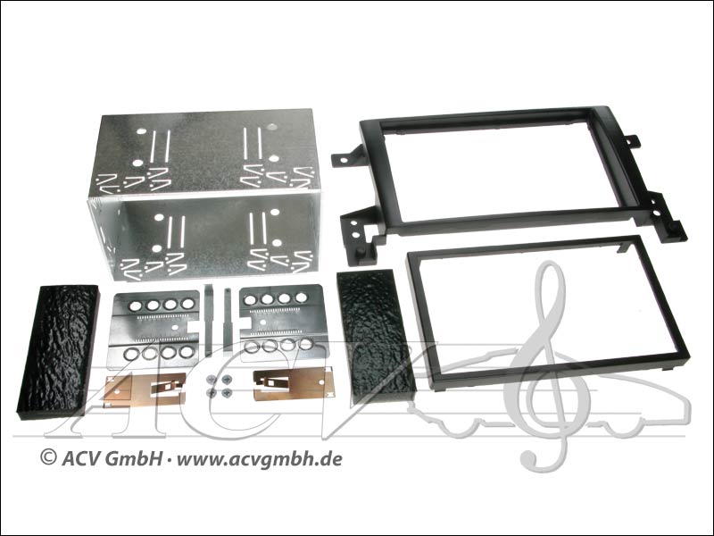 Double-DIN kit di installazione Suzuki Grand Vitara 