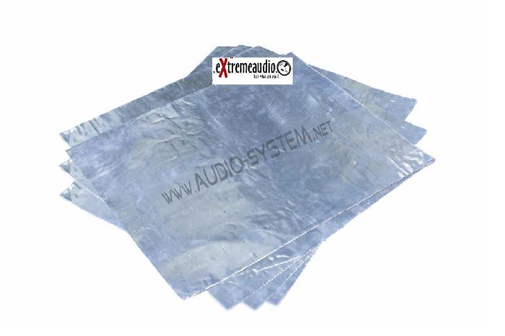 Alu-butyl 4 plates, 500 x 475 mm insulation Alubutyl 