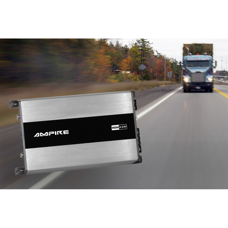 AMPIRE MBM4.24V-2G Endstufe, 4x 100 Watt, Class D, 24 Volt für LKW, Busse und Boote