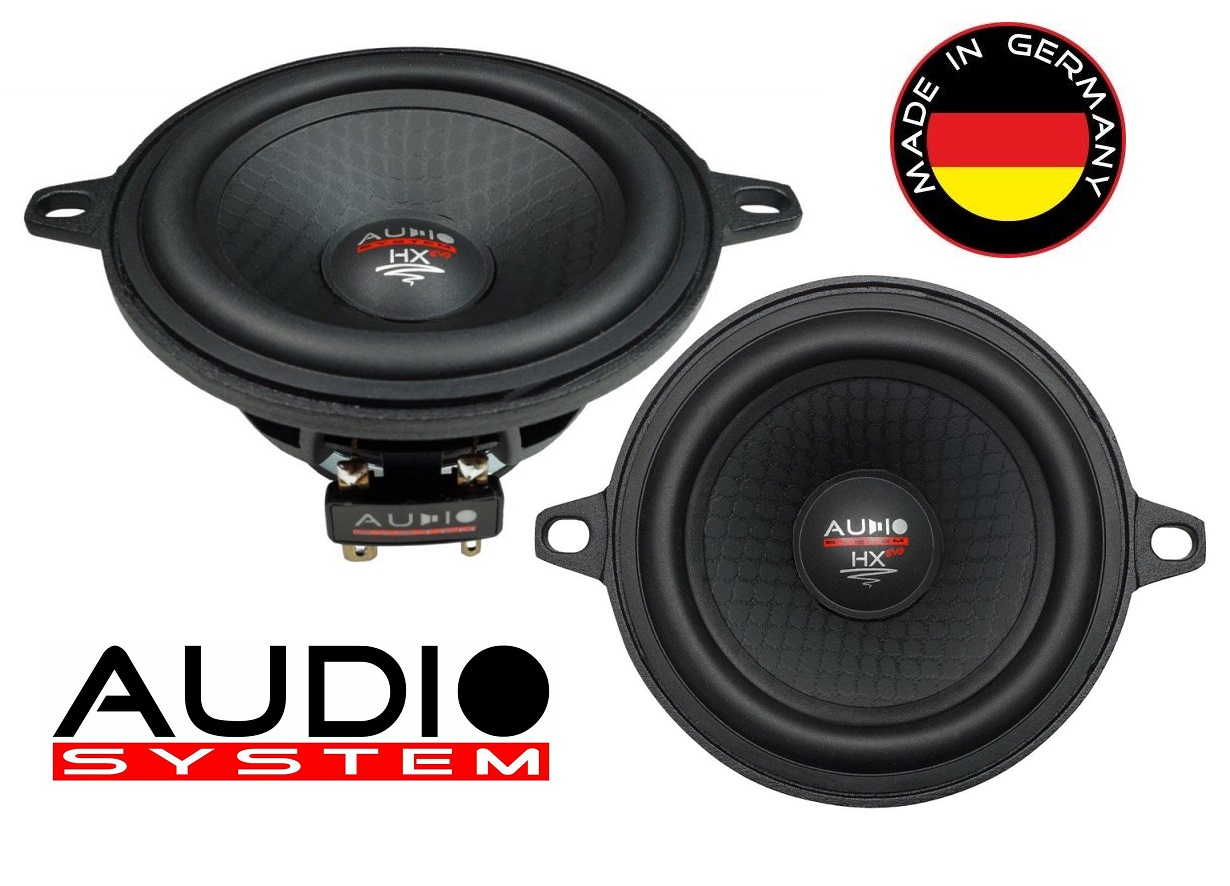 Audio System EX 80 DUST EVO3 HIGH-END Tief-Mitteltöner Woofer 8cm 1 Paar