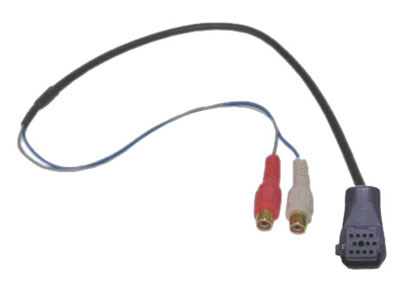 RTA 007.640-0 AUX multimedia, 14-pin -> RCA jacks, cable set length: 530 mm