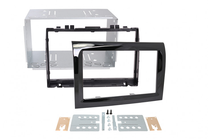 RTA 002.285P0-0 Double DIN Senior bezel , black gl . Fiat Ducato , PeugBoxer , CitroJumper