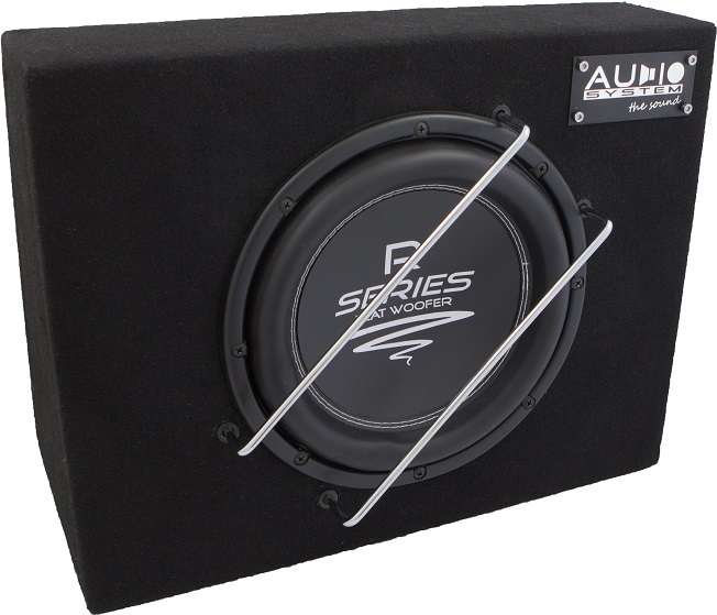 Audio System R 10 FLAT G  RADION-SERIES HIGH EFFICIENT Gehäuse Subwoofer 350 Watt