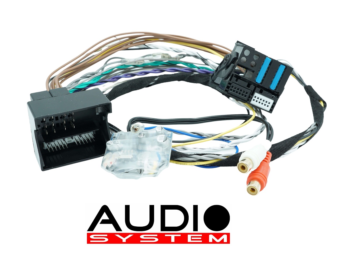 Audio System HLC2 EM QUADLOCK 40 Plug & Play QUADLOCK High Low Adapter für BMW, Ford, Mercedes, Opel, Seat, Skoda, Volkswagen , VW
