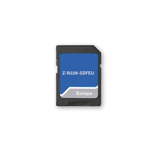 ZENEC Z-N328-SDFEU 16 GB microSD Navigation Karte mit EU-Karte 47 Länder für Zenec Z-N328 