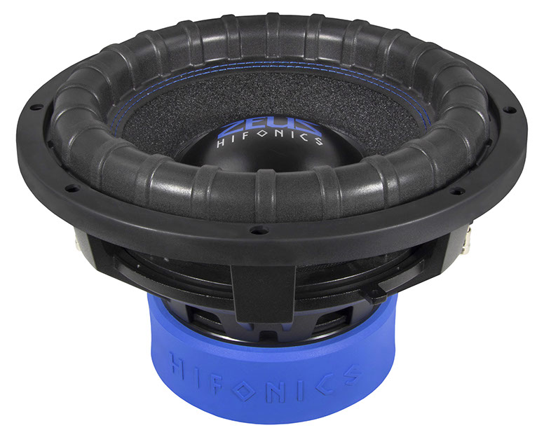 HIFONICS ZRX-10D2 ZEUS Woofer 25 cm (10") Subwoofer 800 W/RMS, 1600 W/MAX, 2 + 2 Ω