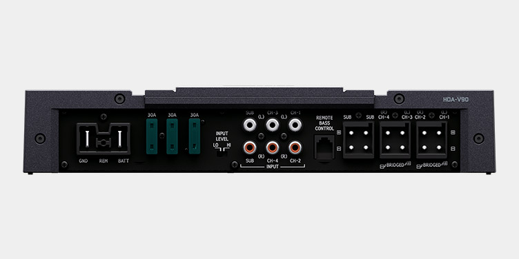 Alpine HDA-V90 5-Kanal Digital Verstärker Alpine Status 900 Watt RMS