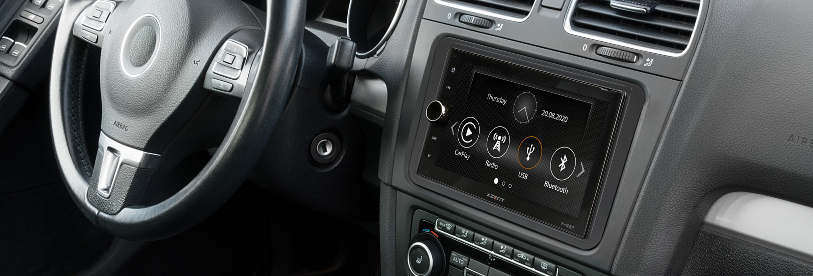 XZENT X-227 2-Din Autoradio DAB+ Infotainer mit CarPlay und HDMI